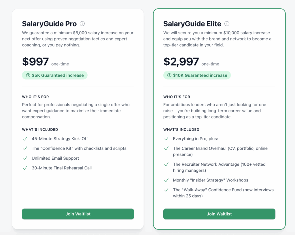 SEO salary negotiation